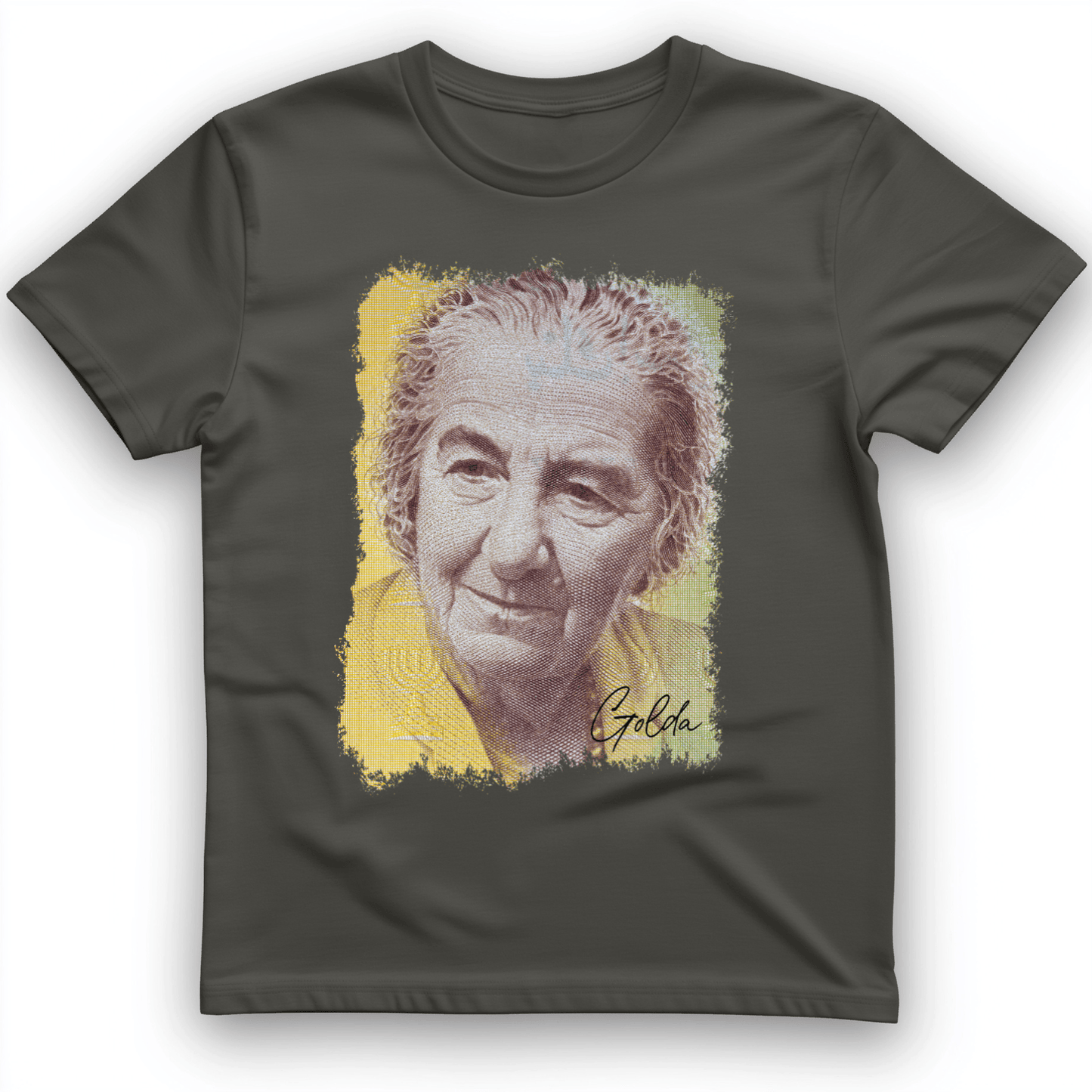 Golda Meir T-Shirt Charcoal / S