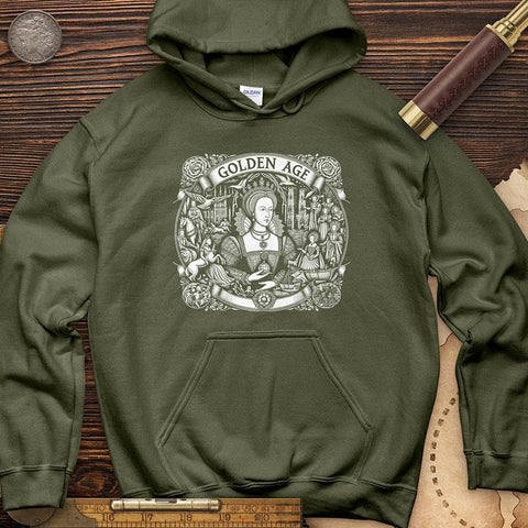 Golden Age Hoodie Military Green / S