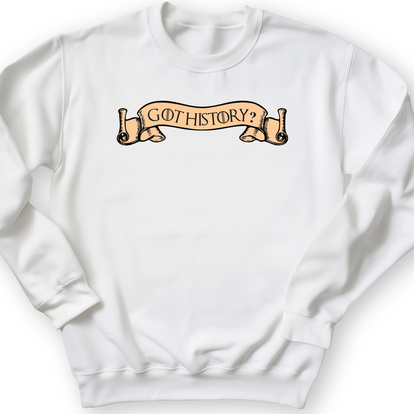 Got History Crewneck White / S