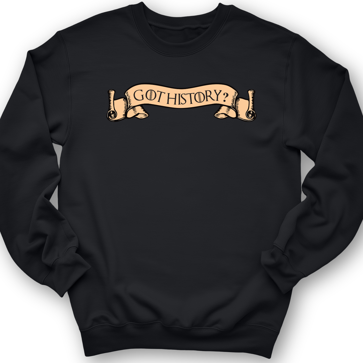 Got History Crewneck Black / S