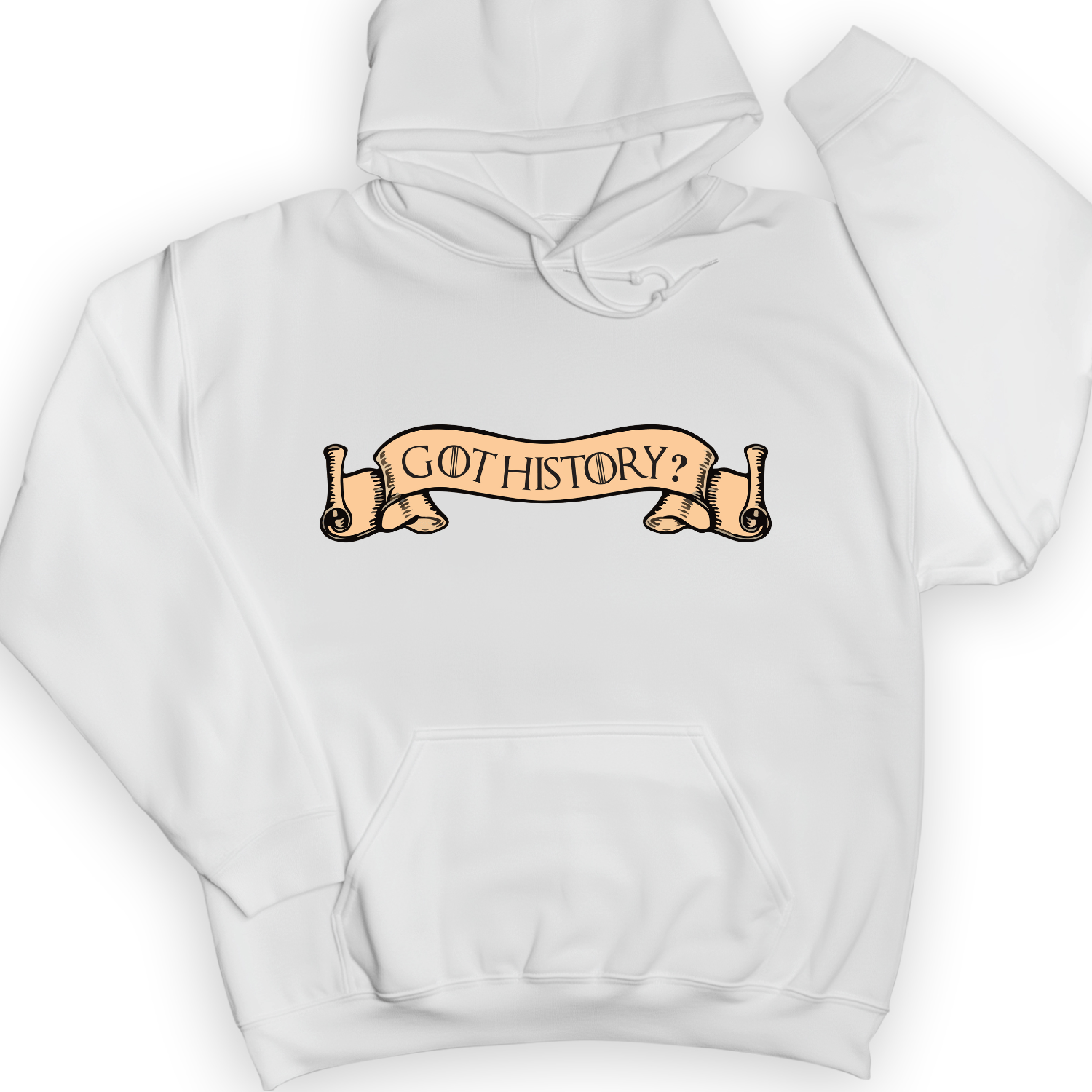 Got History Hoodie White / S