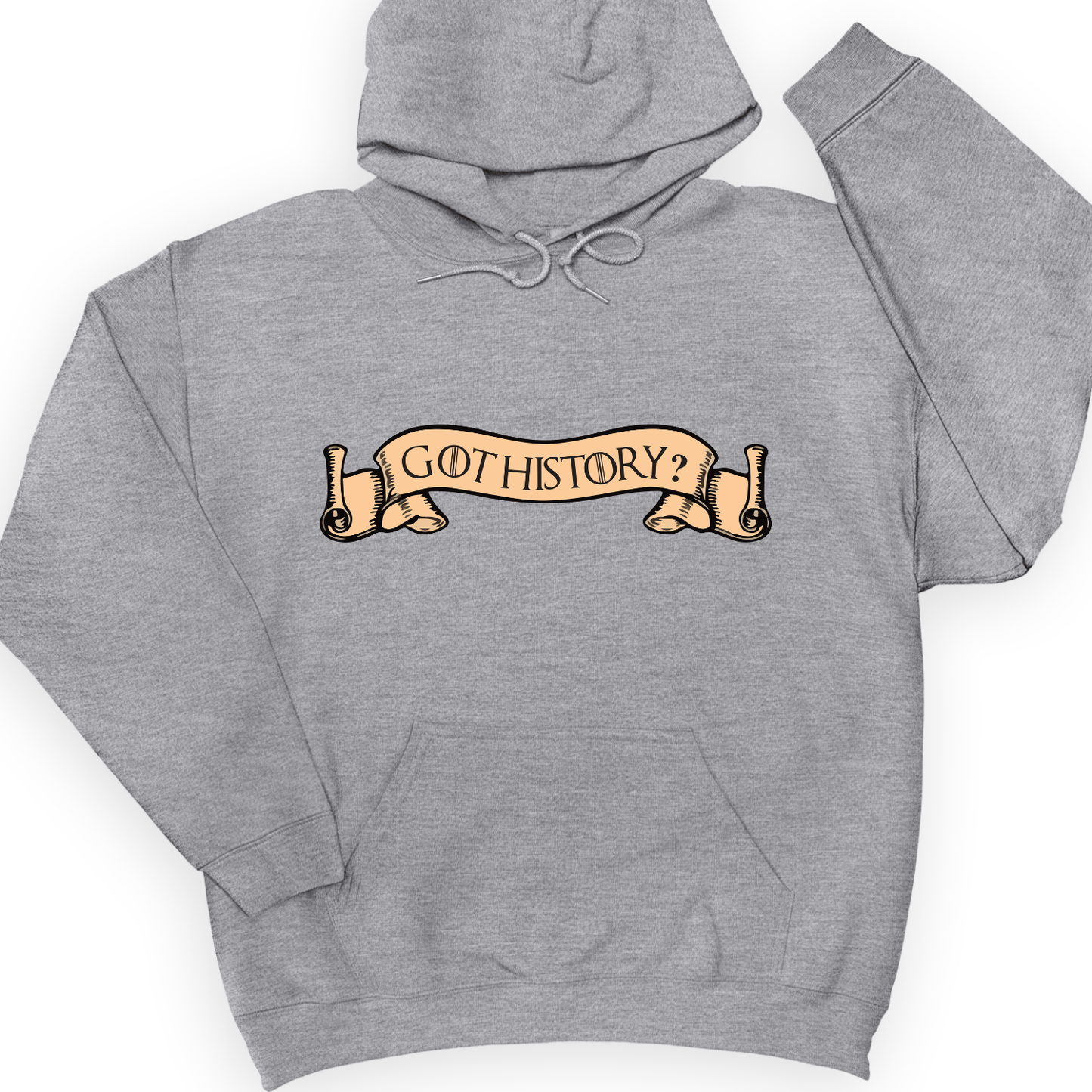 Got History Hoodie Sport Grey / S