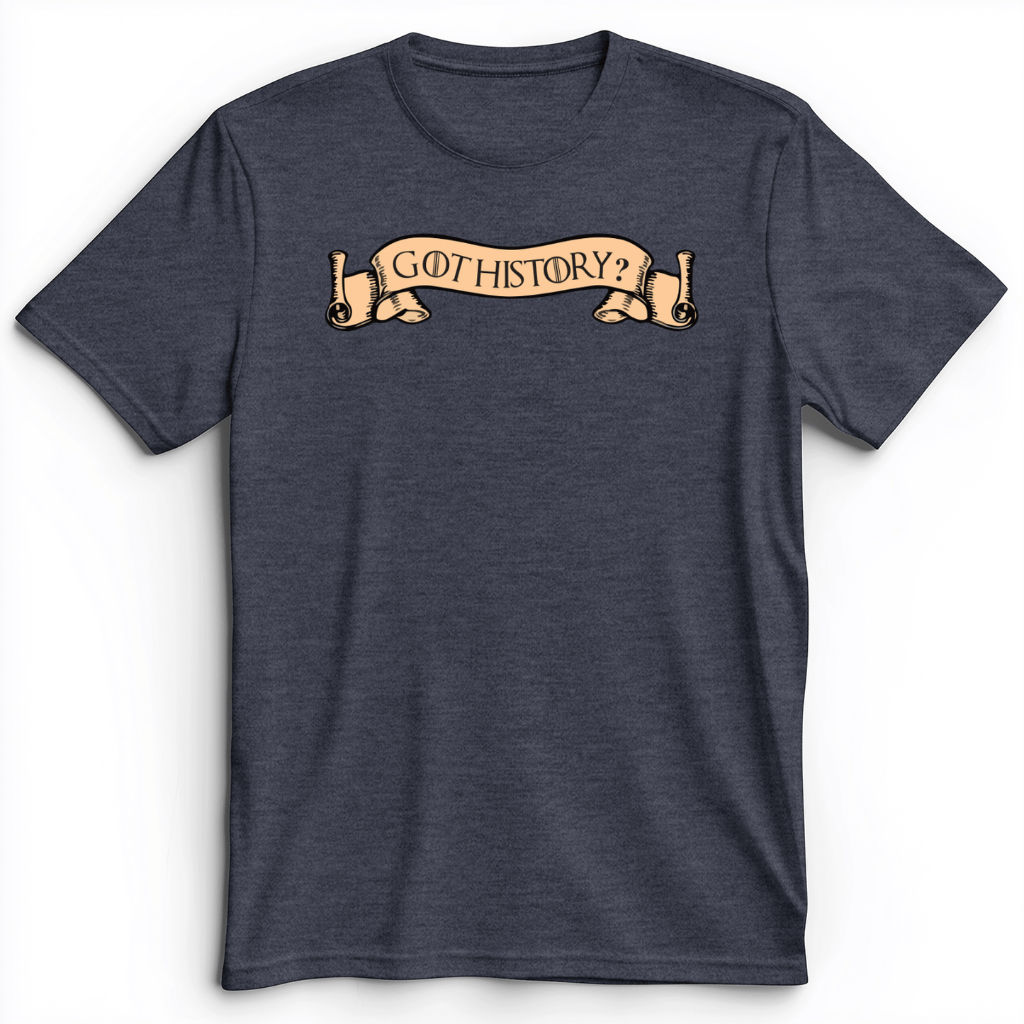 Got History Premium Tee Heather Navy / S