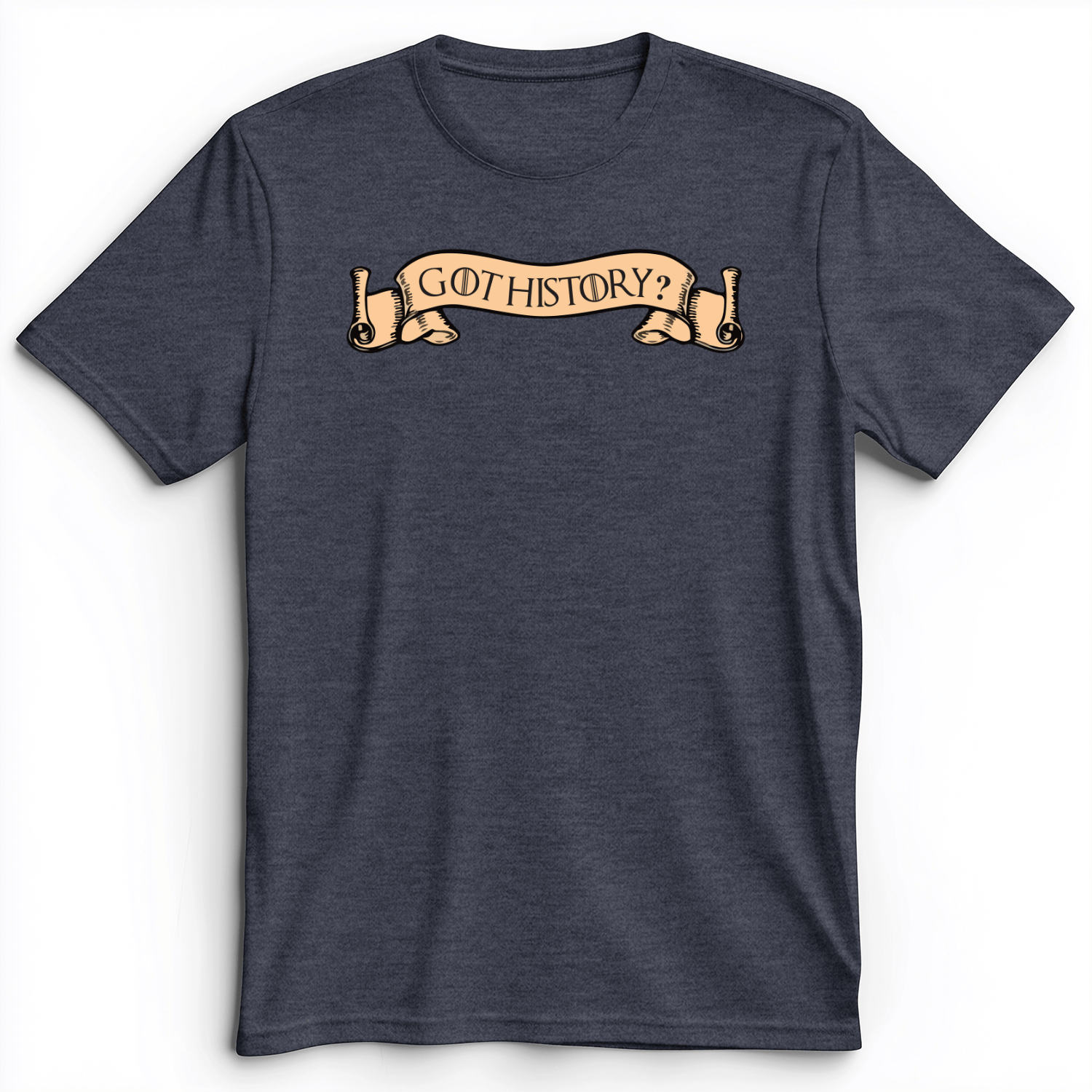 Got History Premium Tee Heather Navy / S