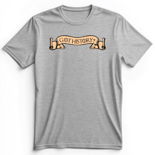 Got History Premium Tee Athletic Heather / S