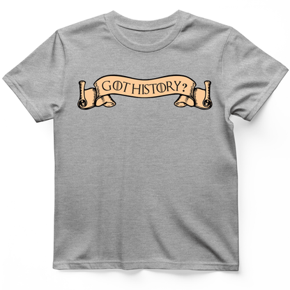Got History T-Shirt Sport Grey / S