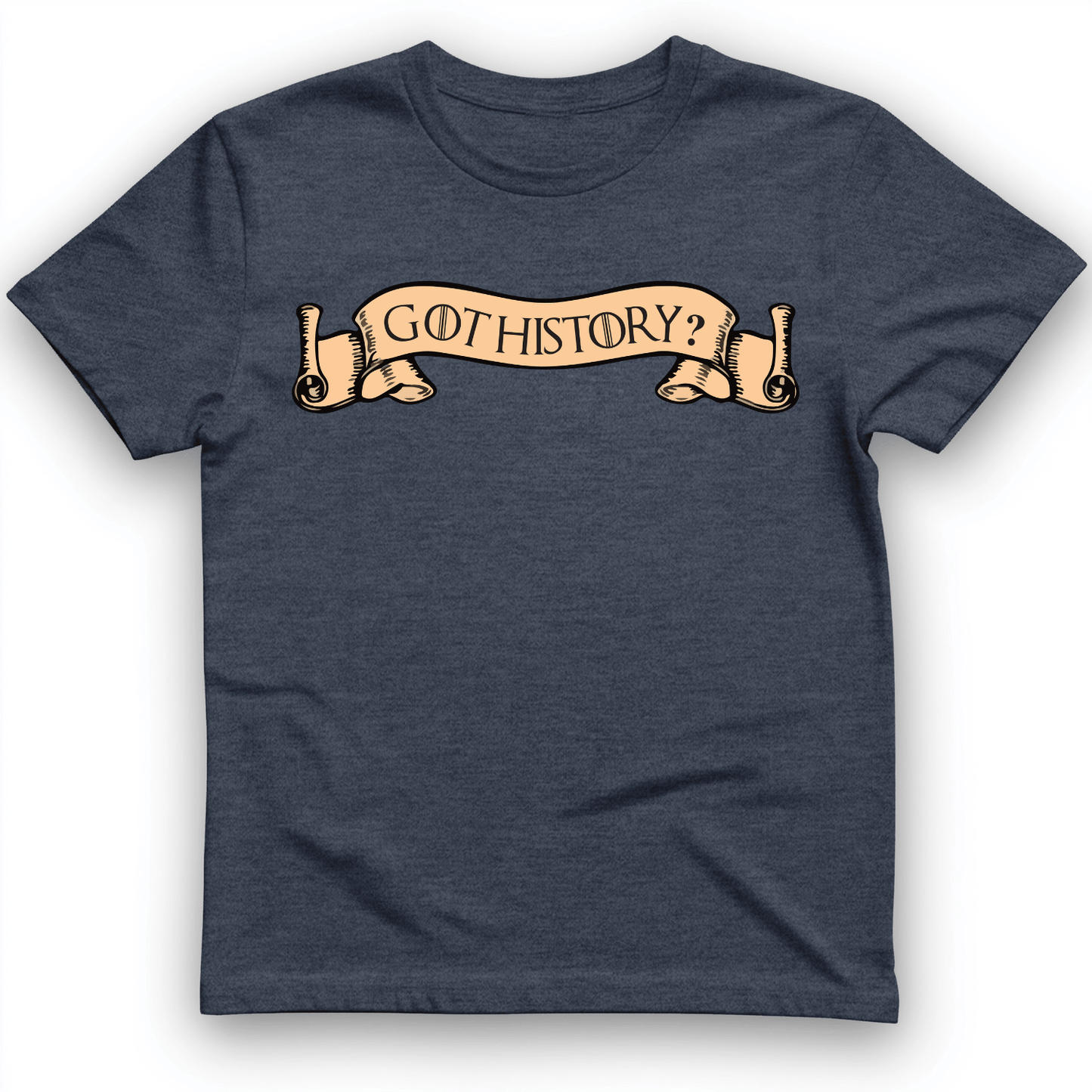 Got History T-Shirt Heather Navy / S