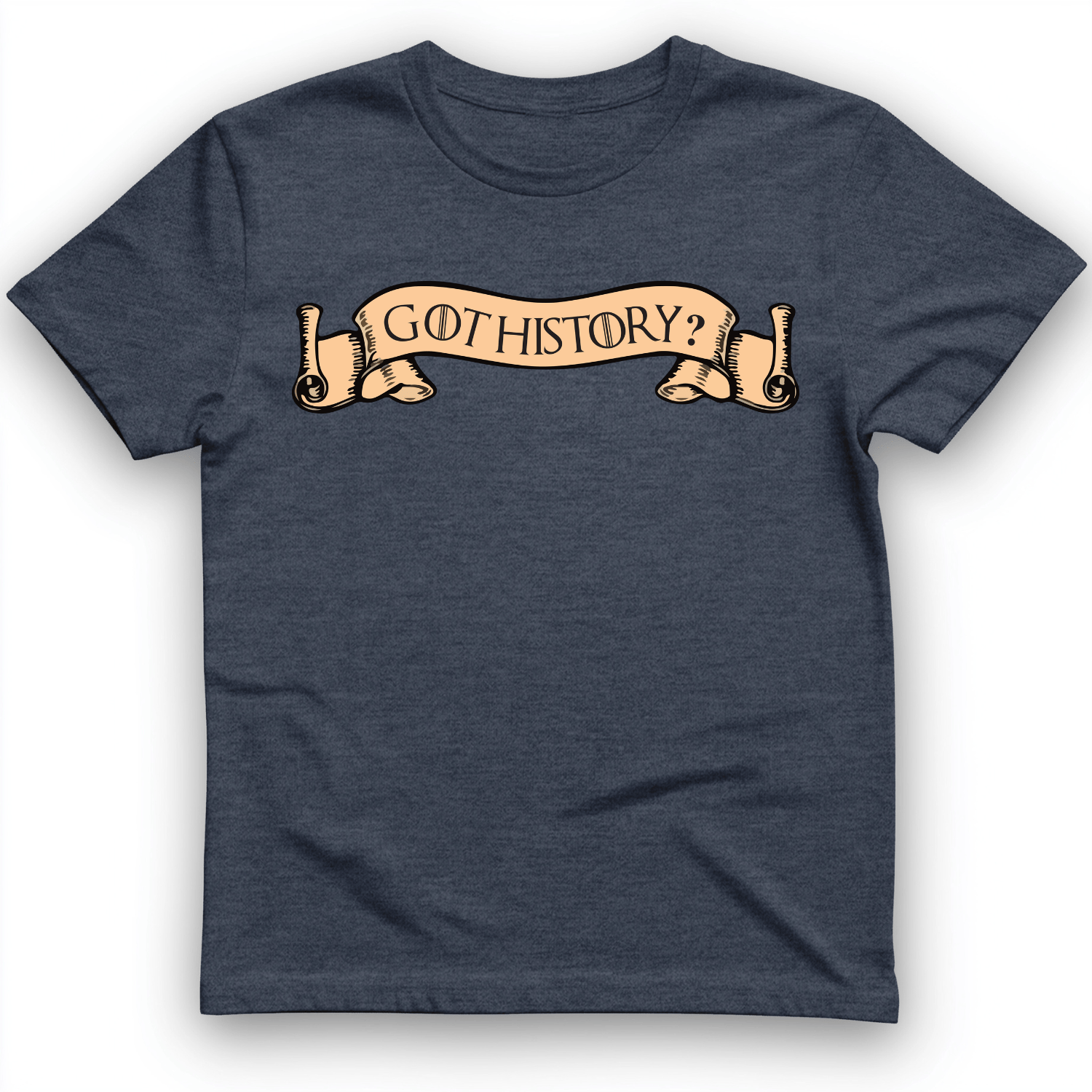 Got History T-Shirt Heather Navy / S