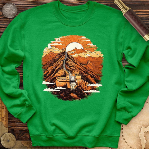 Grand Wall Crewneck Irish Green / S