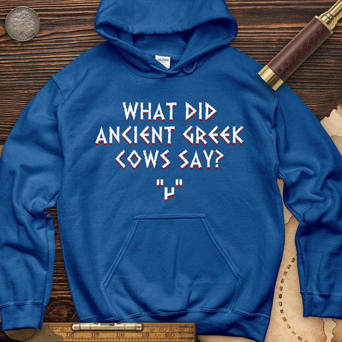 Greek Cows Hoodie