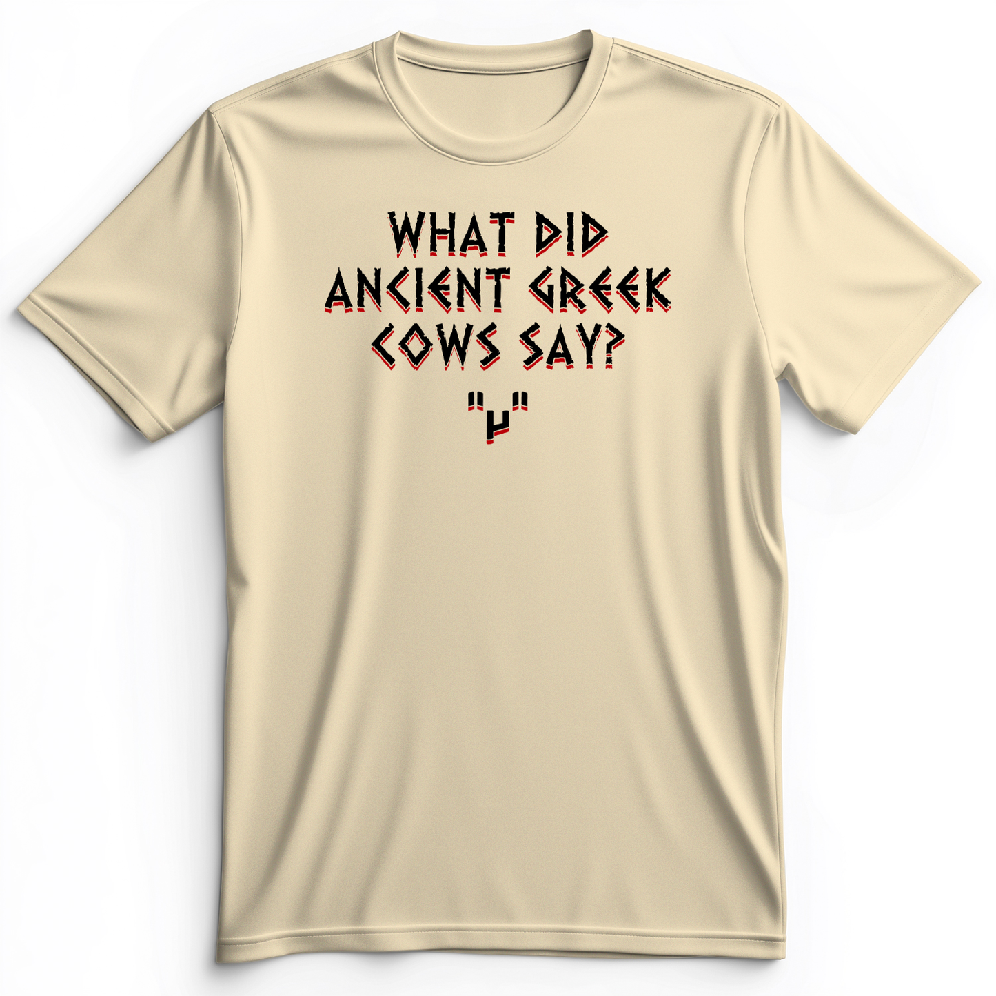 Greek Cows Premium Tee Natural / S