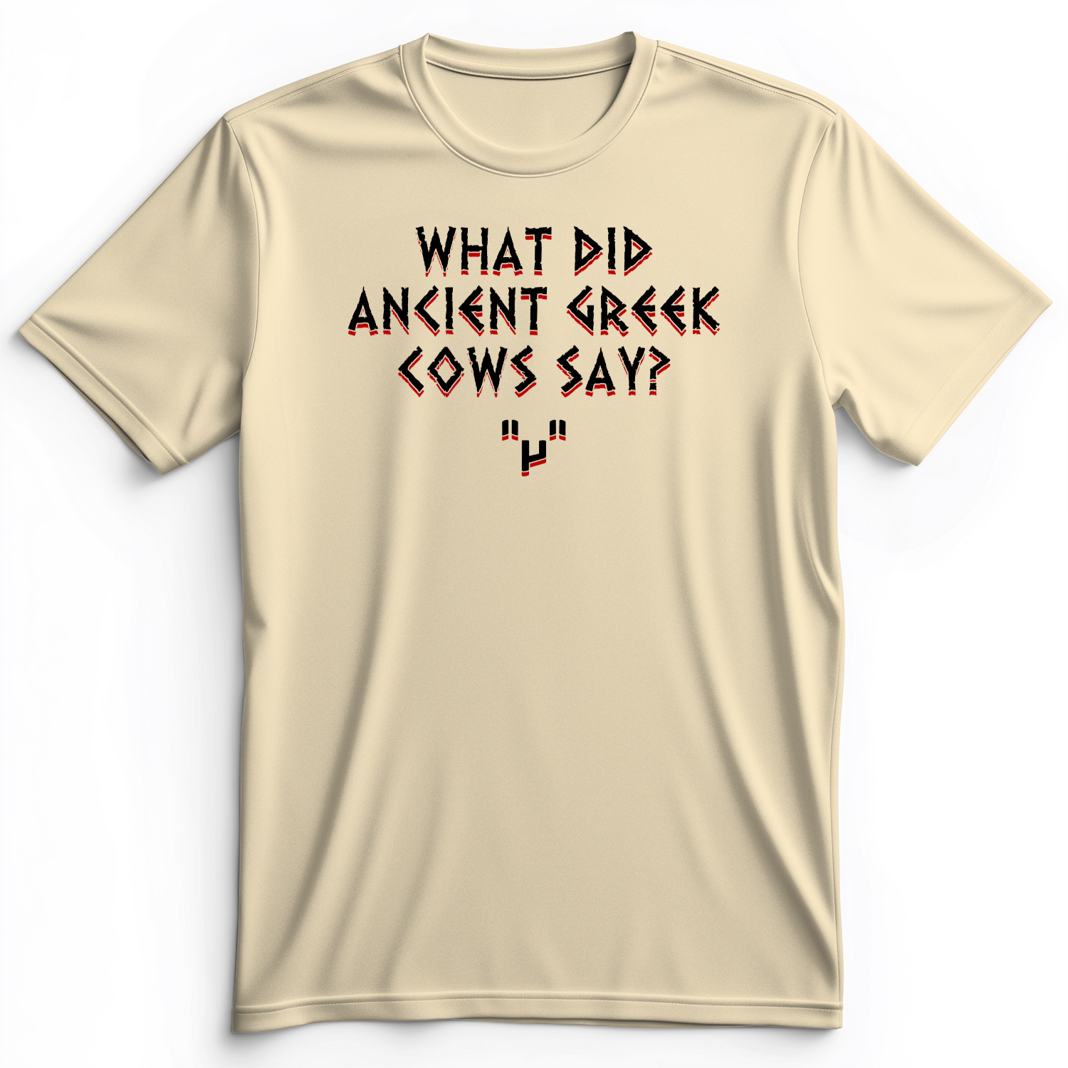 Greek Cows Premium Tee Natural / S