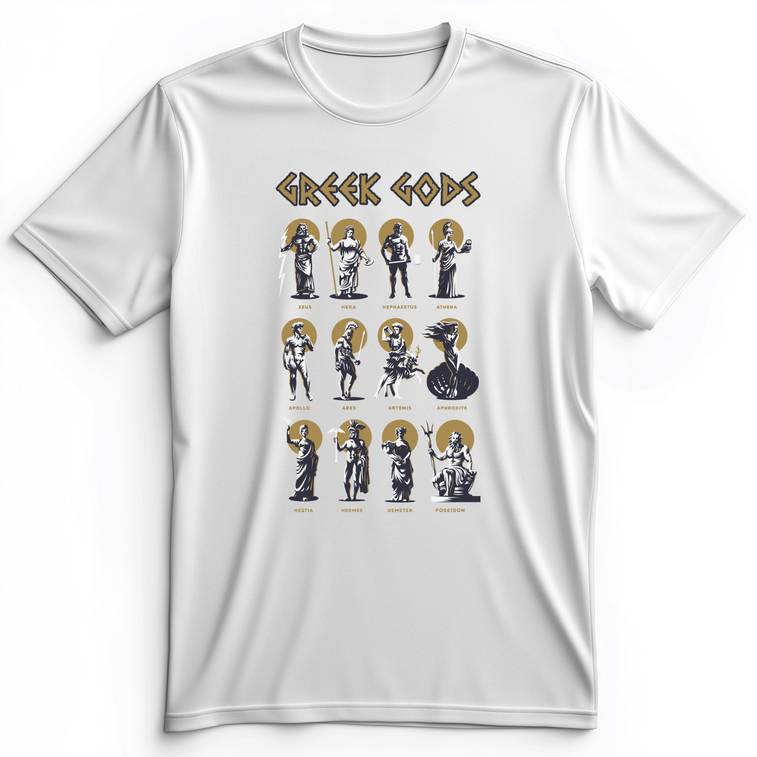 Greek Gods Premium Tee White / S