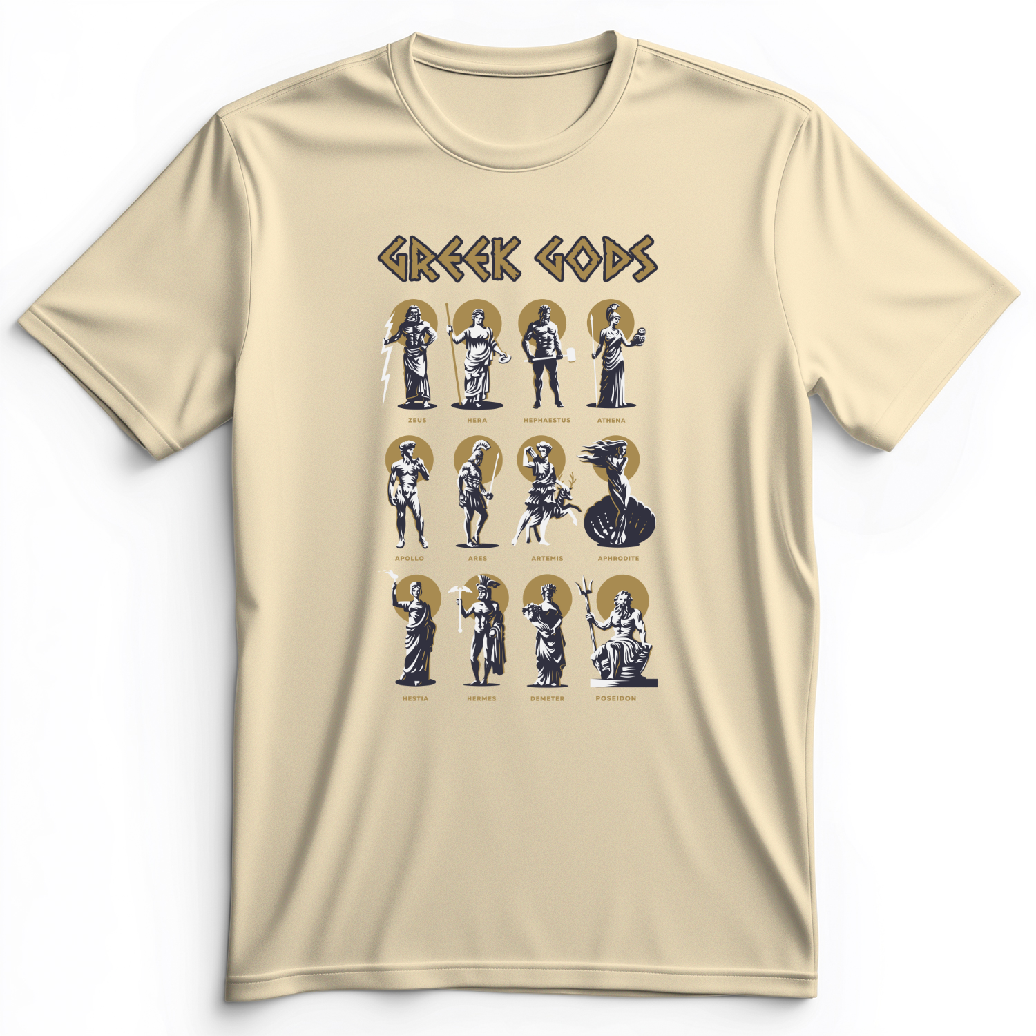 Greek Gods Premium Tee Natural / S