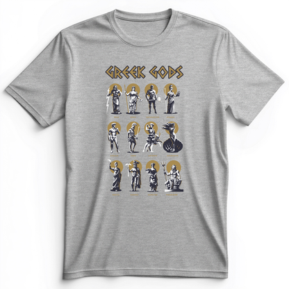 Greek Gods Premium Tee Athletic Heather / S