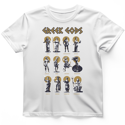 Greek Gods T-Shirt White / S