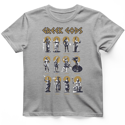 Greek Gods T-Shirt Sport Grey / S