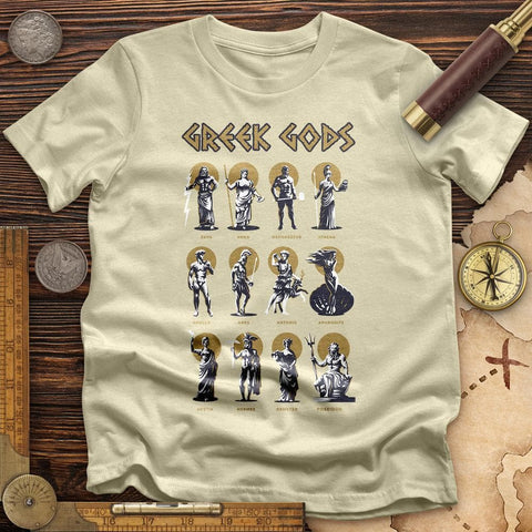 Greek Gods T-Shirt Natural / S