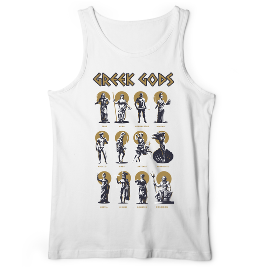 Greek Gods Tank White / XS