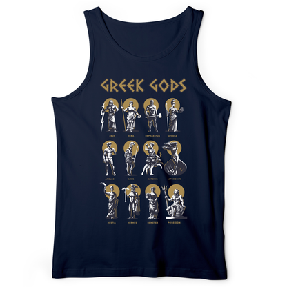 Greek Gods Tank Navy / XS