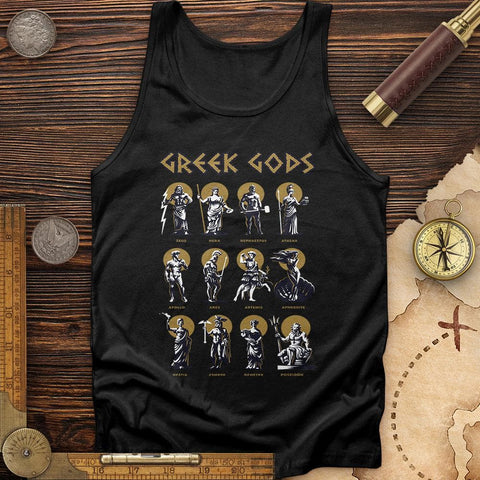 Greek Gods Tank Black / XS