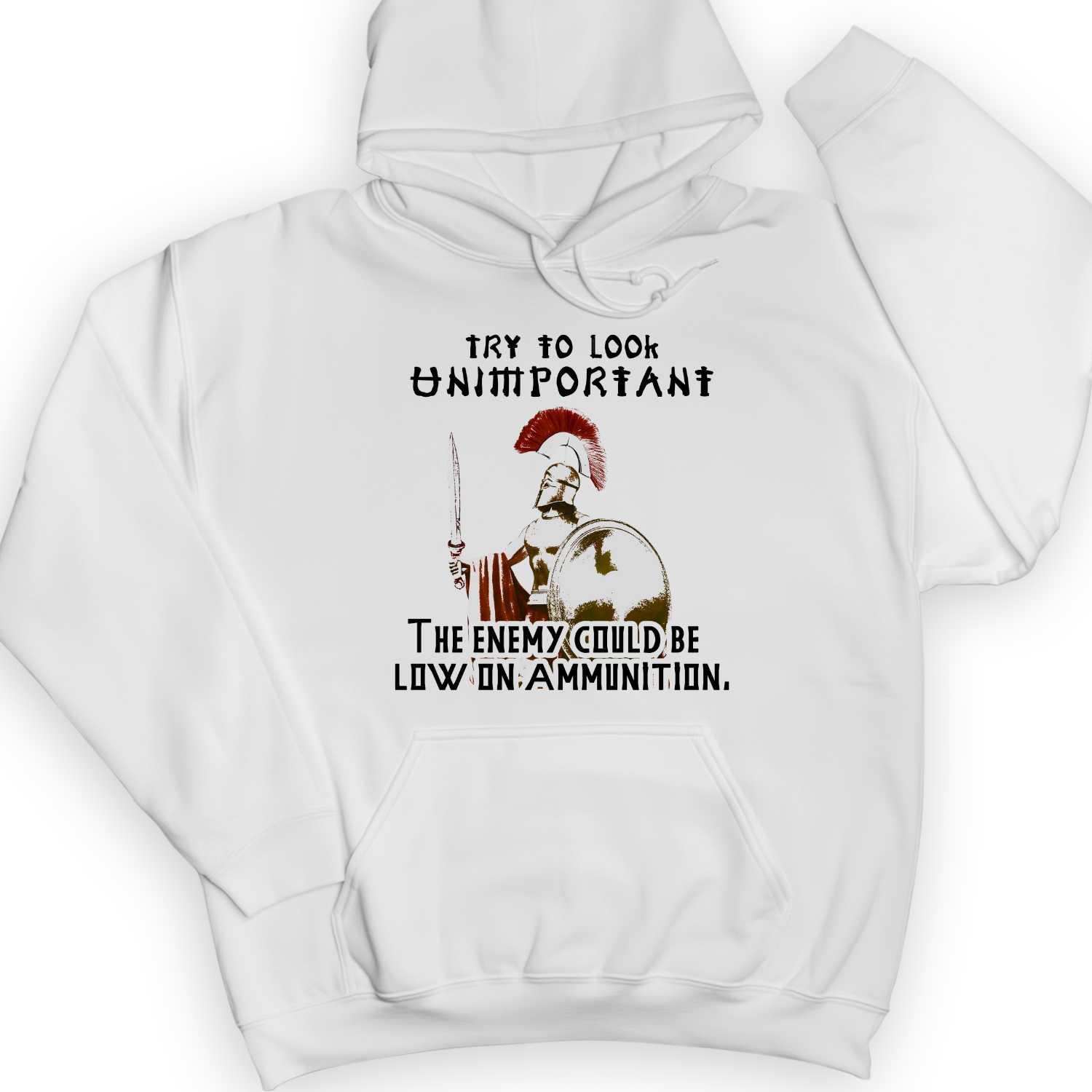 Greek Logic Hoodie White / S