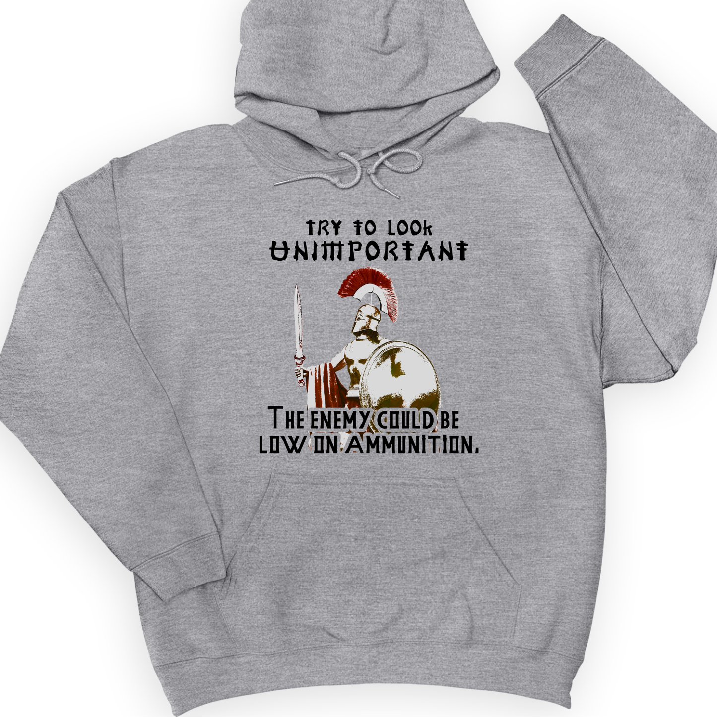 Greek Logic Hoodie Sport Grey / S