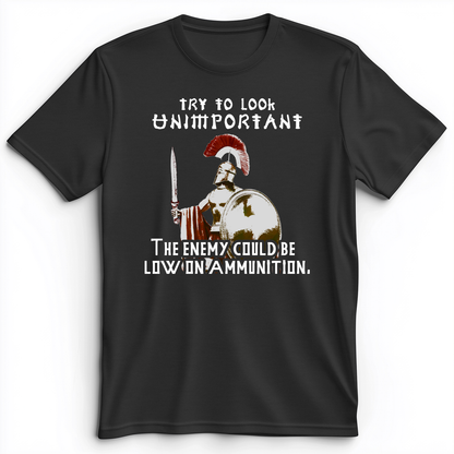 Greek Logic Premium Tee Dark Grey Heather / S