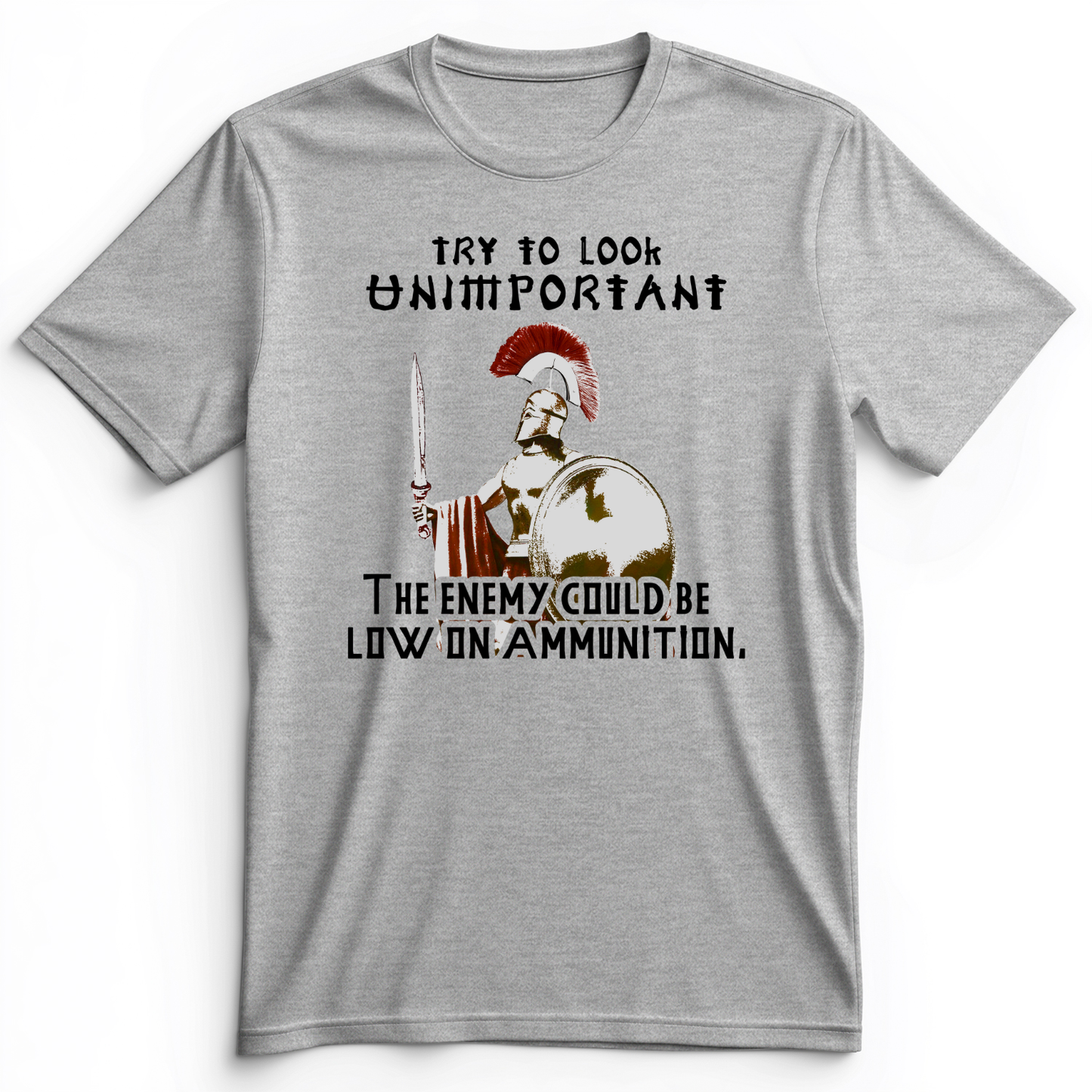 Greek Logic Premium Tee Athletic Heather / S