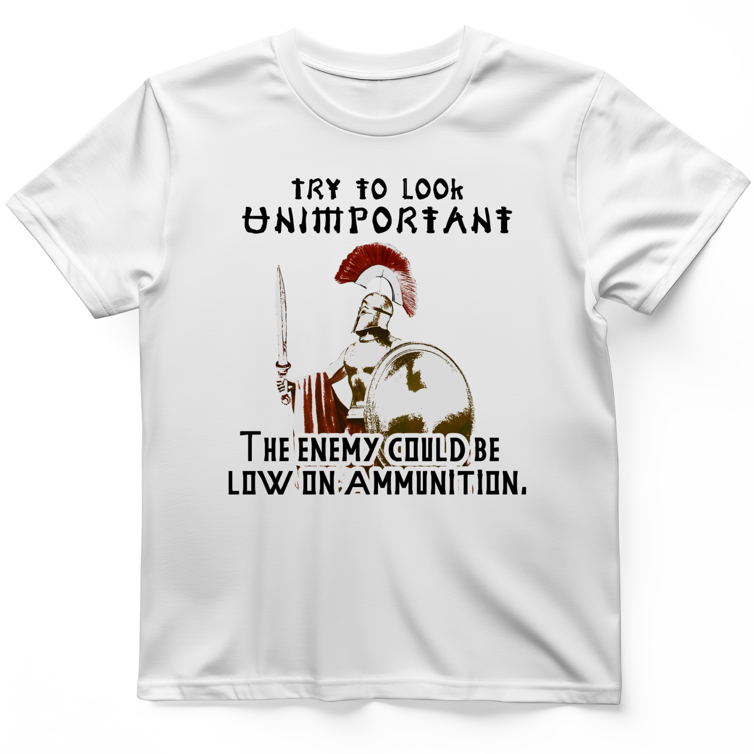 Greek Logic T-Shirt White / S