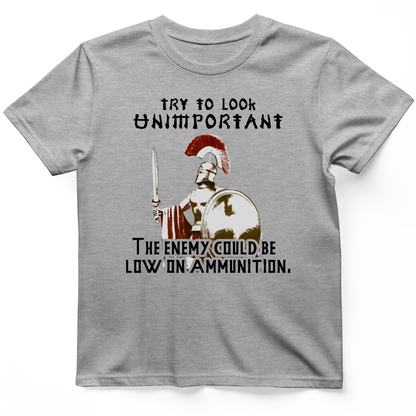 Greek Logic T-Shirt Sport Grey / S