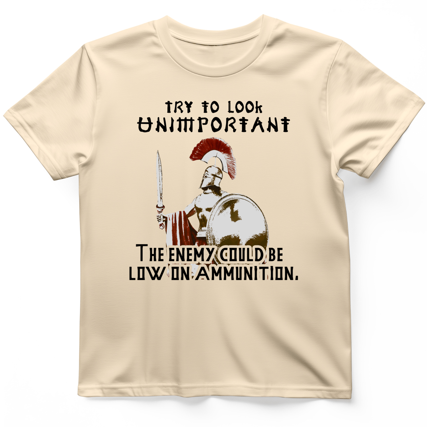 Greek Logic T-Shirt Natural / S