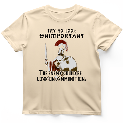 Greek Logic T-Shirt Natural / S