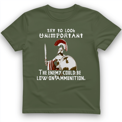 Greek Logic T-Shirt Military Green / S