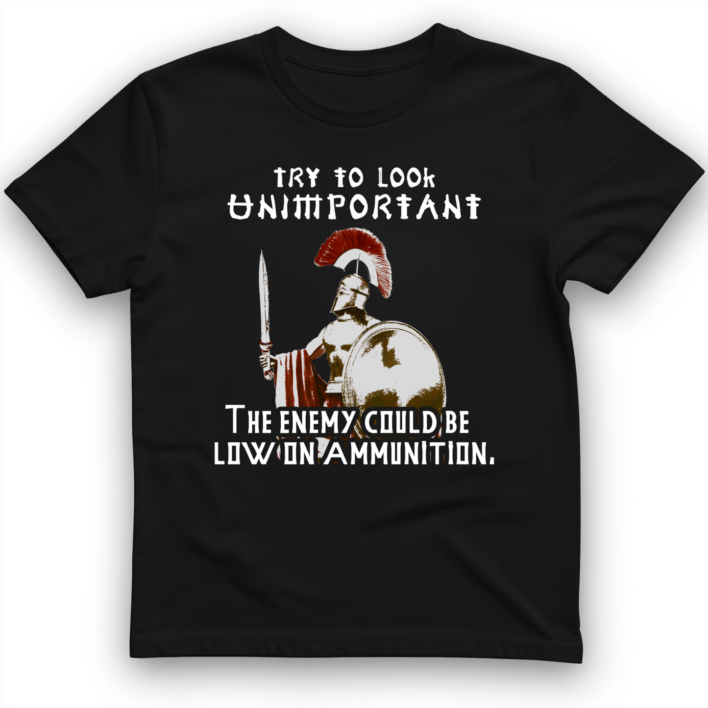 Greek Logic T-Shirt Black / S