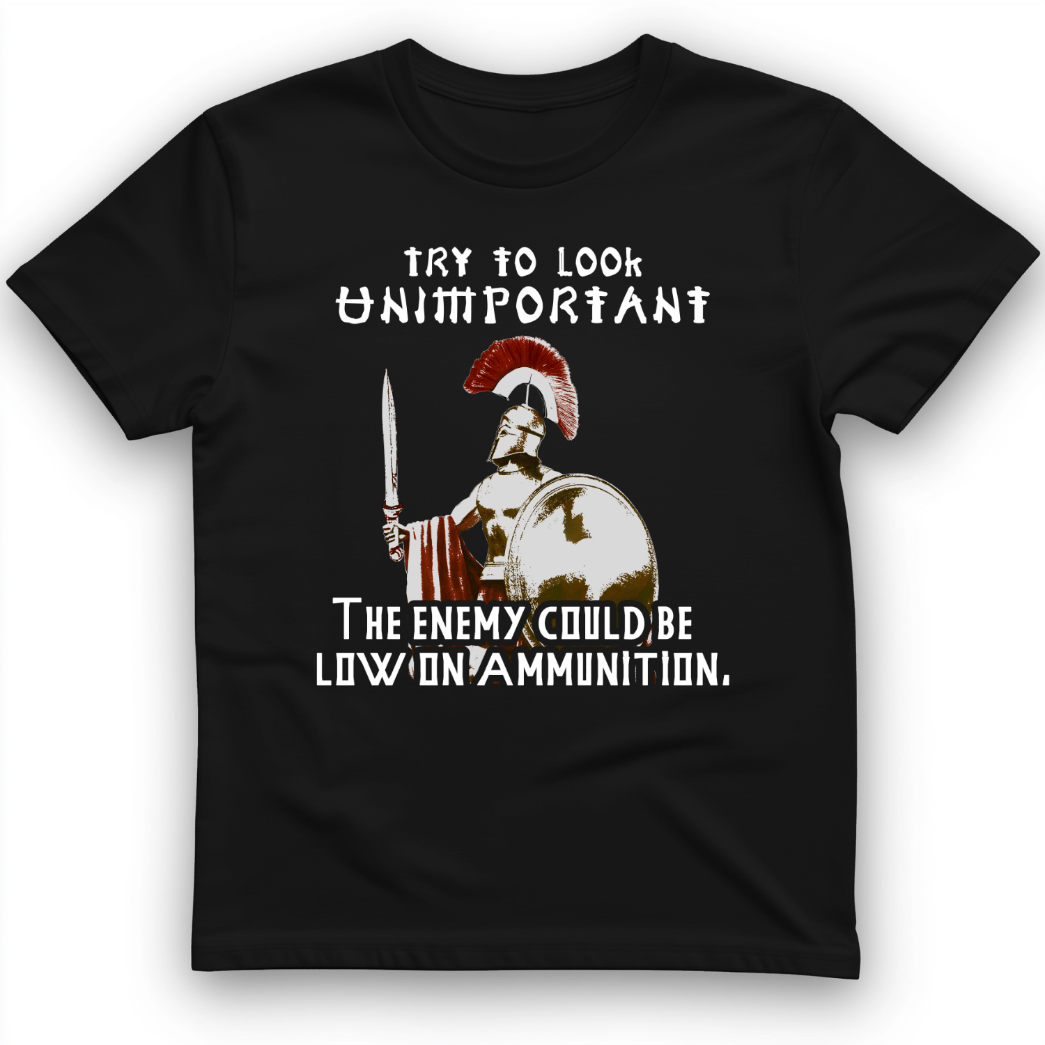 Greek Logic T-Shirt Black / S