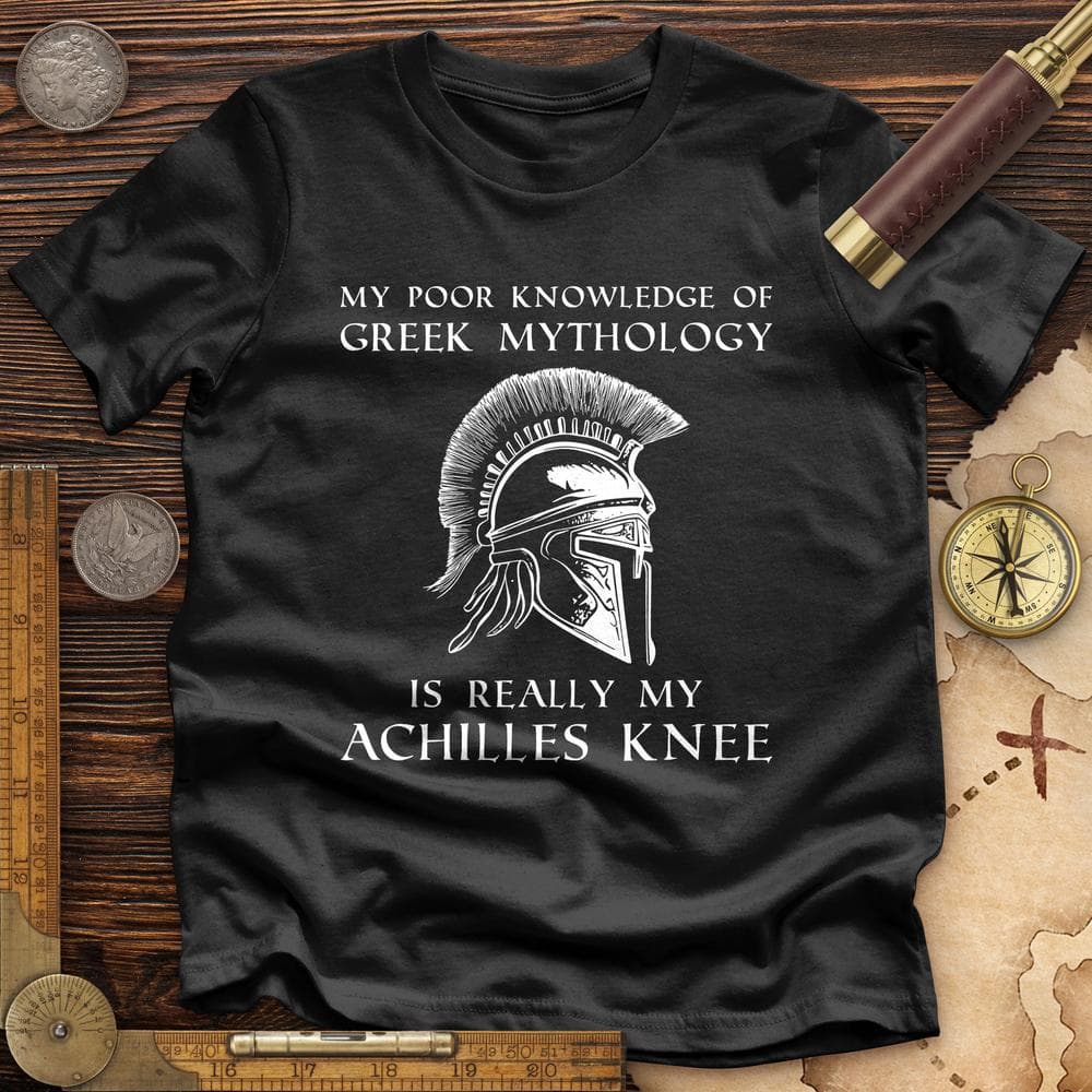 Greek Mythology Achilles Knee Premium Tee