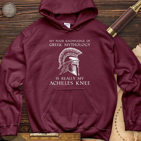 Greek Mythology Achilles Knee Hoodie