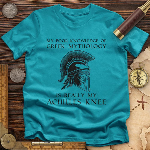 Greek Mythology Achilles Knee T-Shirt