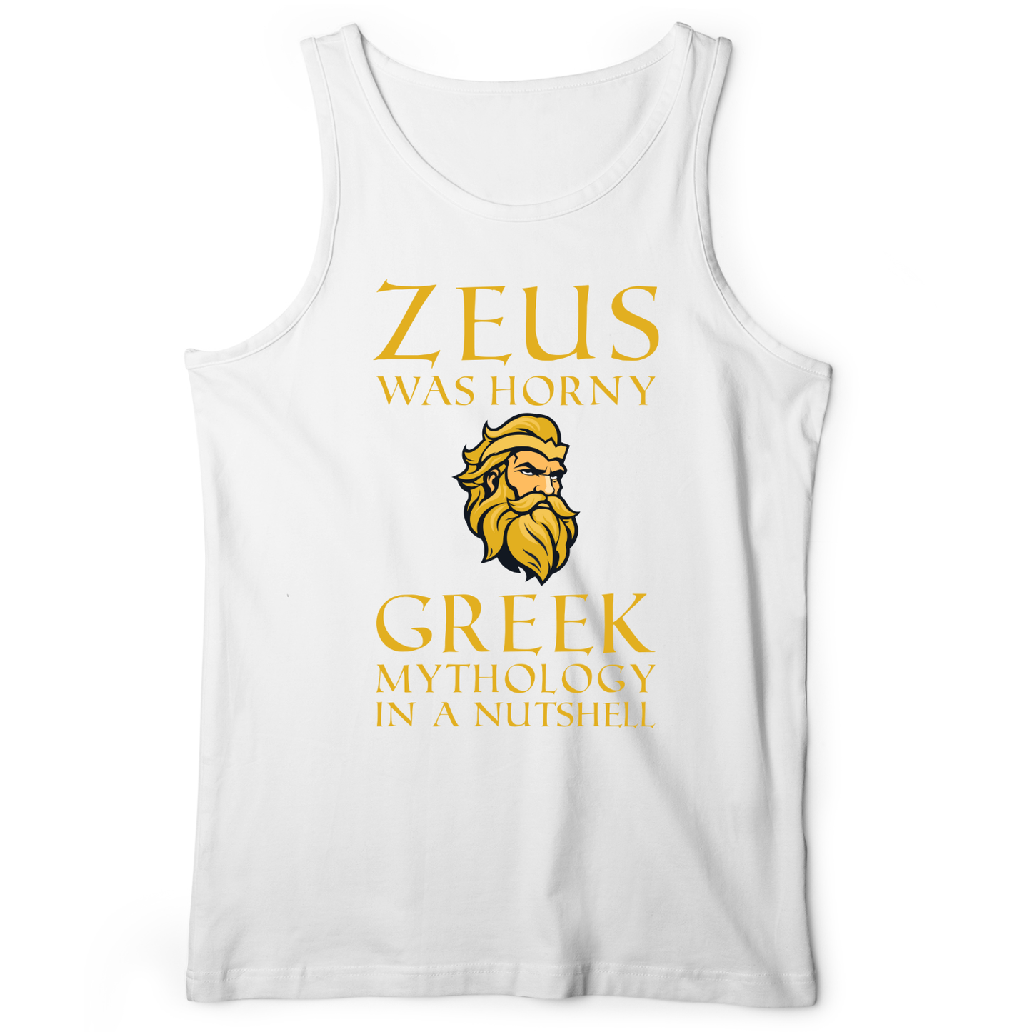 Greek Mythology In a Nut Shell Tank White / XS