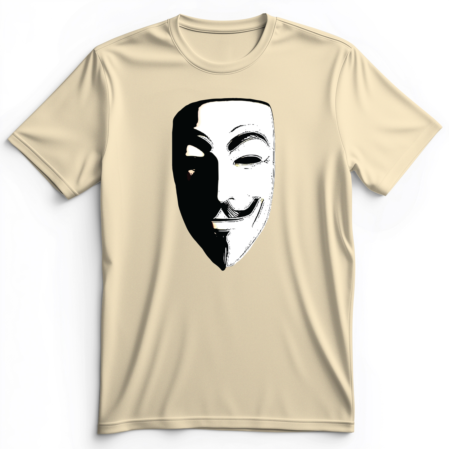 Guy Fawkes Mask Premium Tee Natural / S