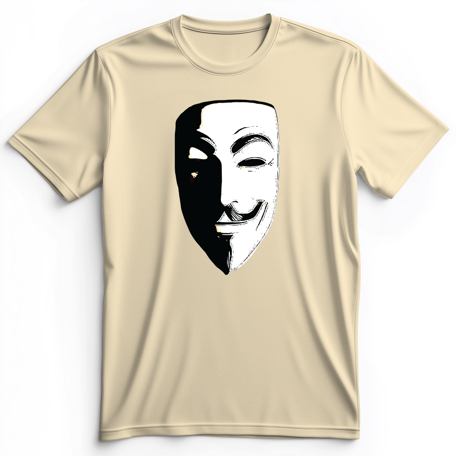 Guy Fawkes Mask Premium Tee Natural / S