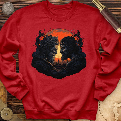 Hades vs Zeus Crewneck