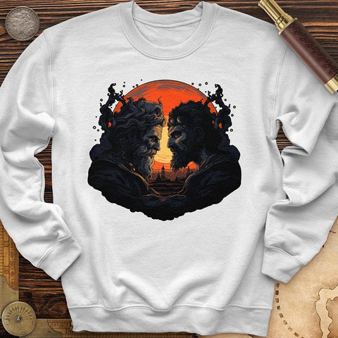 Hades vs Zeus Crewneck