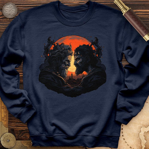 Hades vs Zeus Crewneck