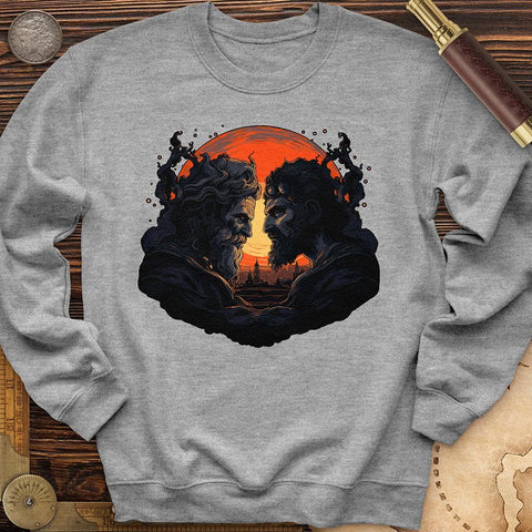 Hades vs Zeus Crewneck