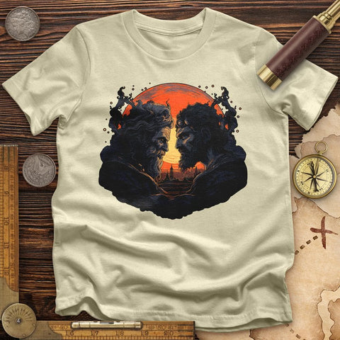 Hades vs Zeus T-Shirt Natural / S