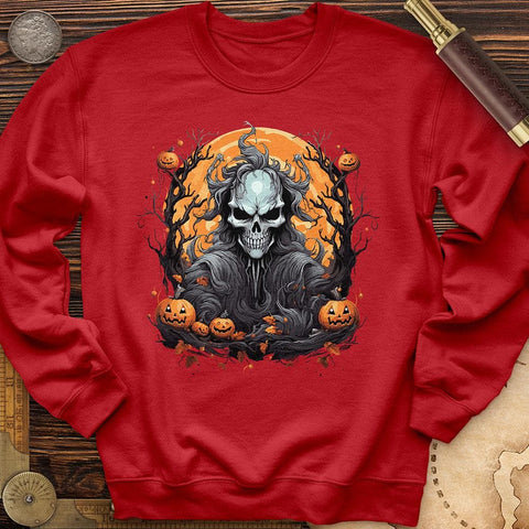 Halloween Skull Crewneck