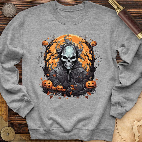 Halloween Skull Crewneck