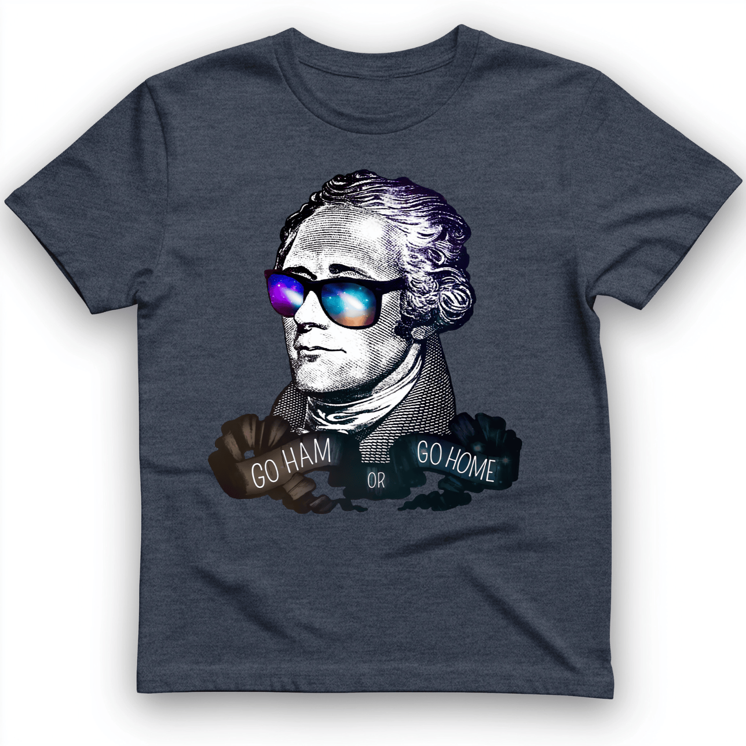 Hamilton T-Shirt Heather Navy / S